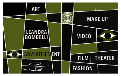 Visitenkarte Leandra Bombelli – Creative Make-up Artist für Kunst, Film, Video und Fashion